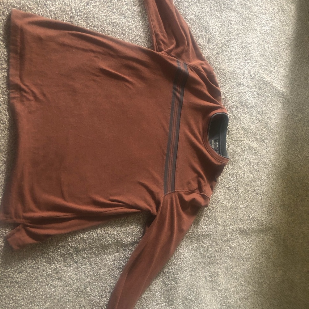 Orange and gray sweater - Picture 2 of 3
